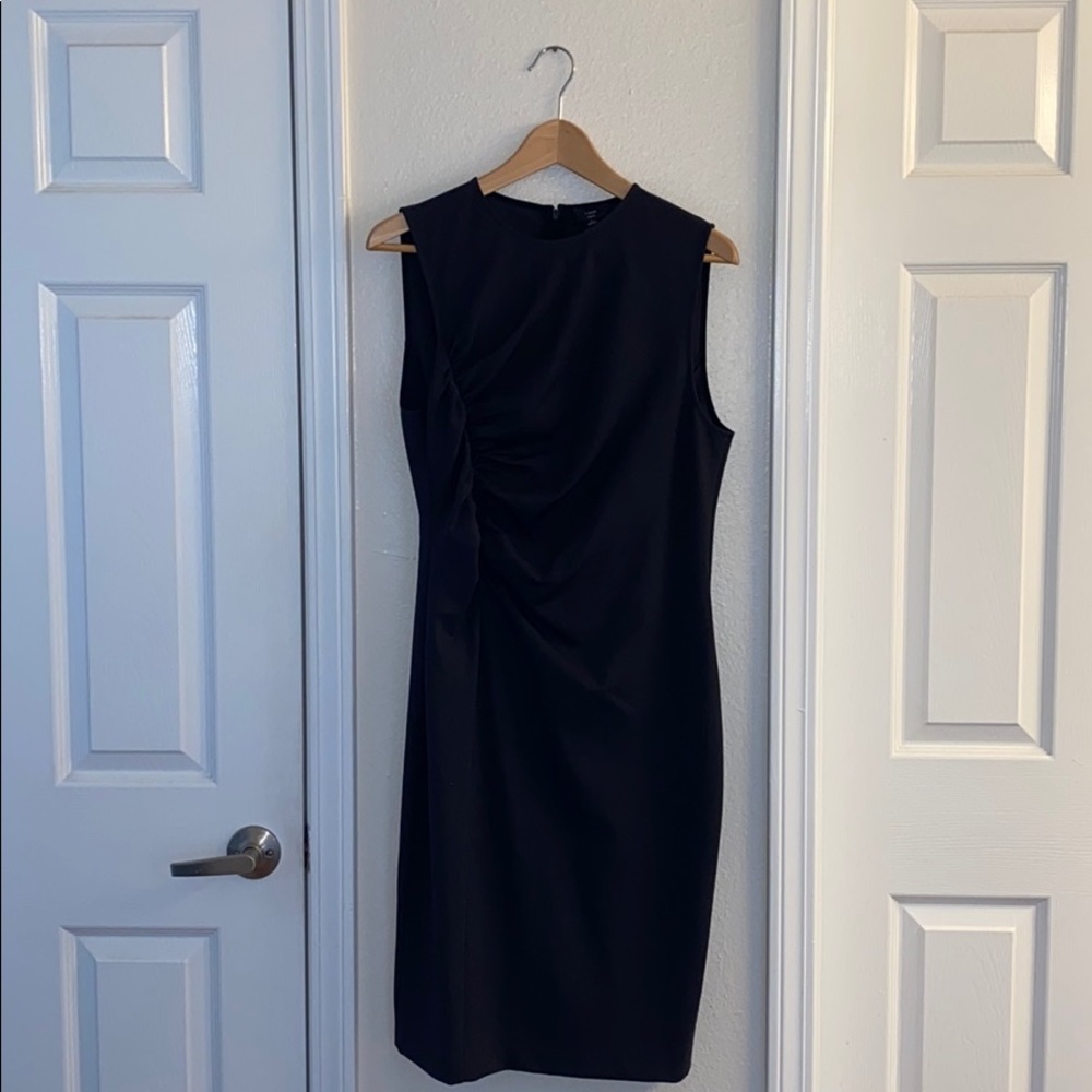 NWT J Crew ruched sheath dress